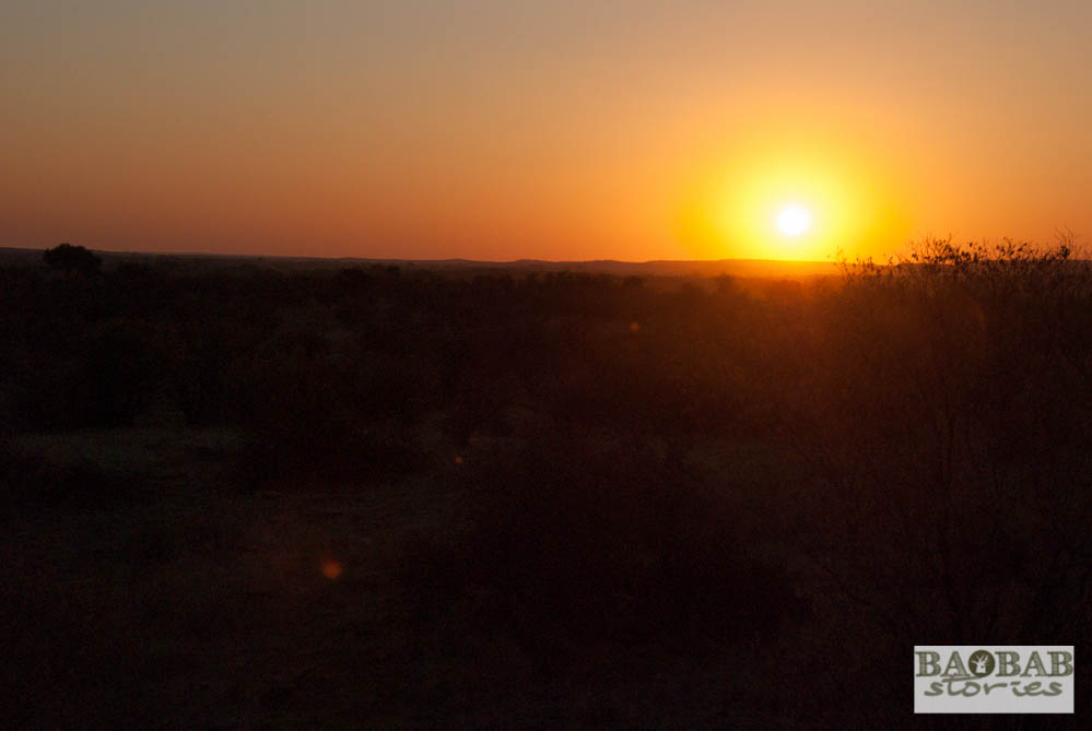 Sunset, Mashatu, Tuli Block, Botswana